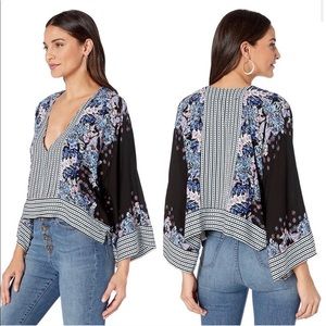 NWT Free People Mix n Match Blouse